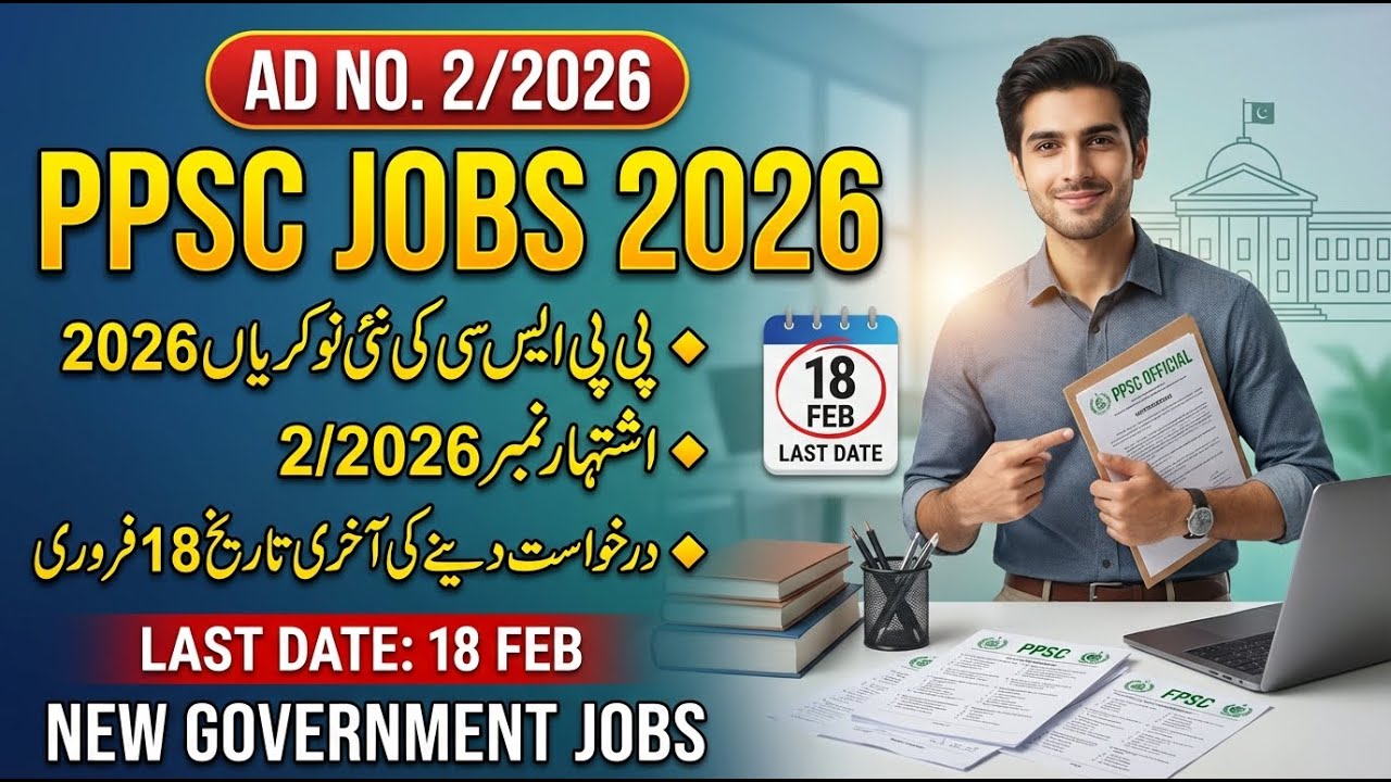 PPSC New Jobs 2026 | Ad No 02/2026 | High Paying CS & IT Govt Jobs | Apply Now
