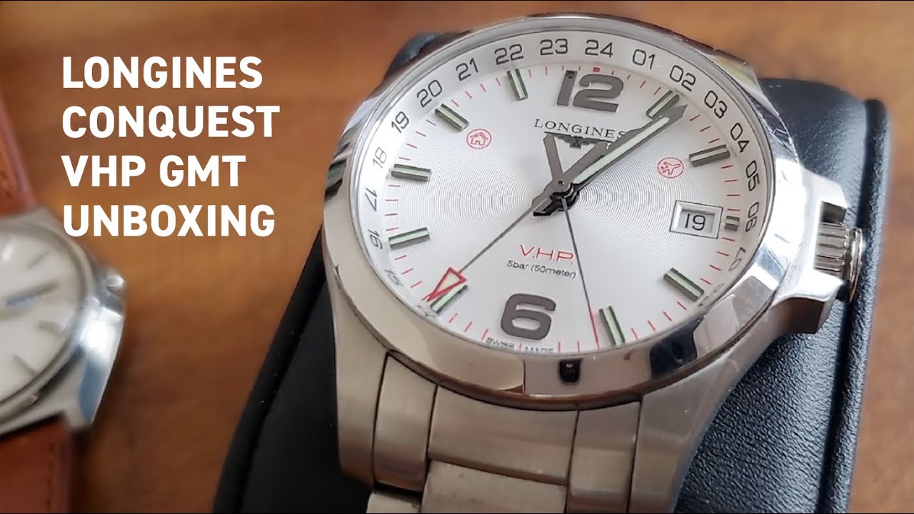 Longines Conquest VHP GMT Unboxing