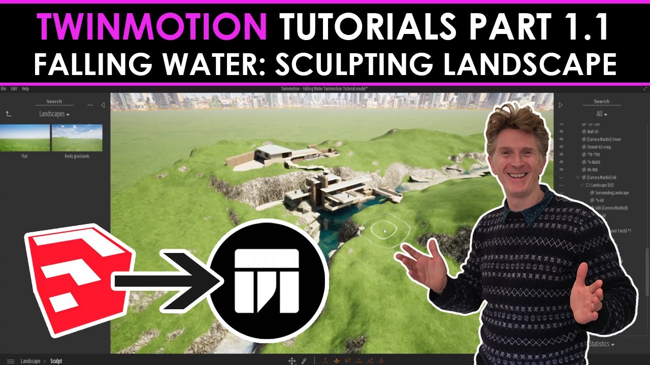 Twinmotion Tutorial 1.1: Sculpting Landscape