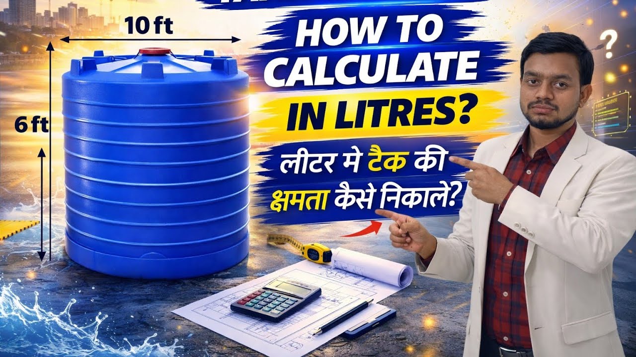 How to Calculate Tank Capacity in Litres🔥#कैसे #लीटर में टैंक की क्षमता कैसे निकालें🔥#ytviral🔥👍💯