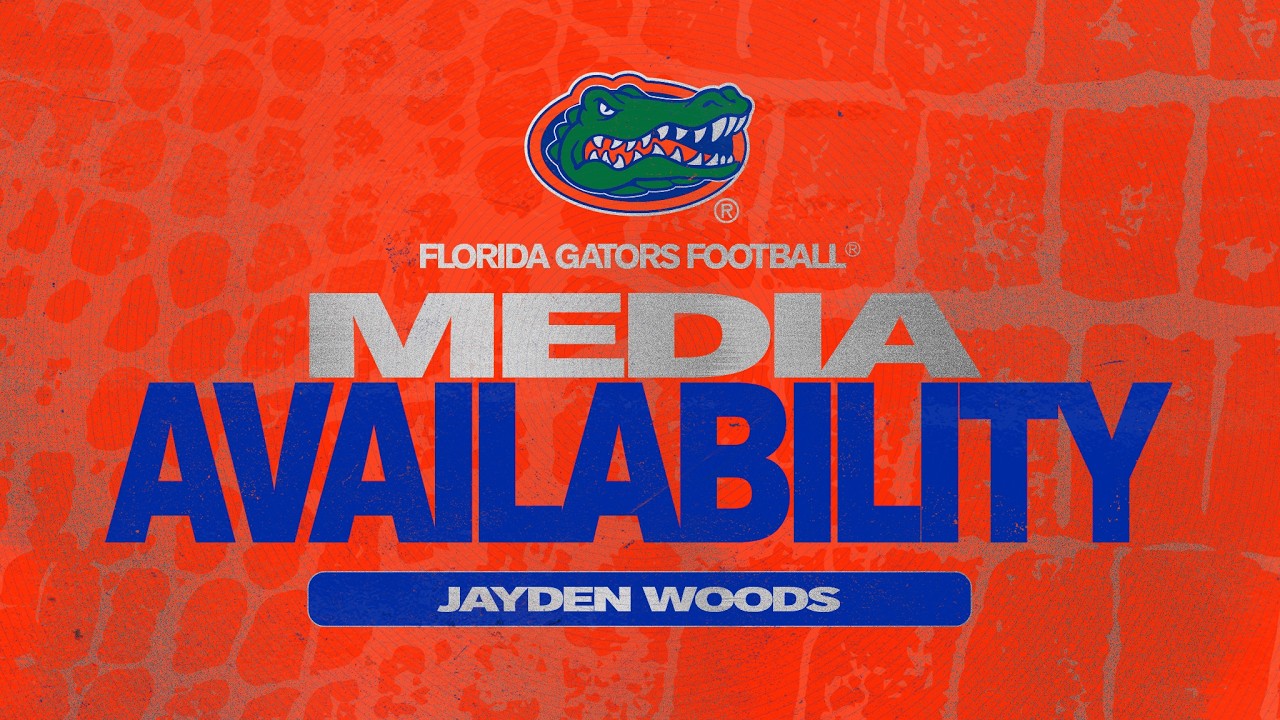 Florida Football Media Availability | Jayden Woods