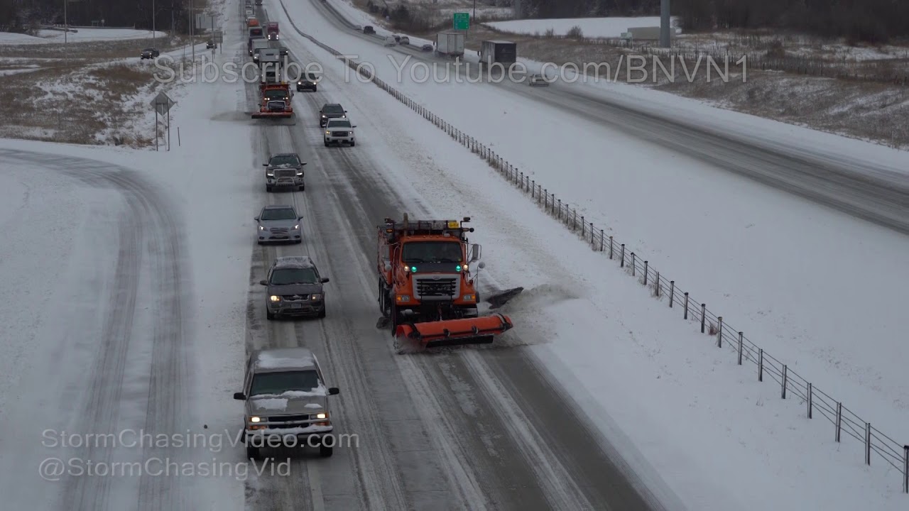Freezing Rain Winter Storm - Saint Cloud, MN 3/5/2018