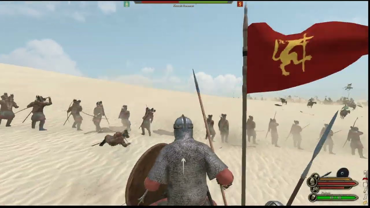 Mount & Blade II: Bannerlord Epic Battle episode 1 (Circle Formation against Horsemen Cavalry)