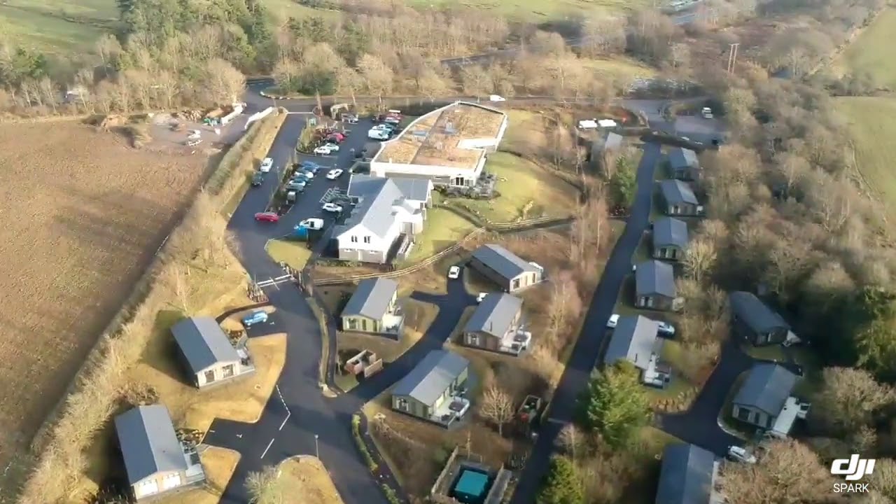 DJI Spark Drone Footage Darwin Escapes Hoseasons Keswick Reach Lodge