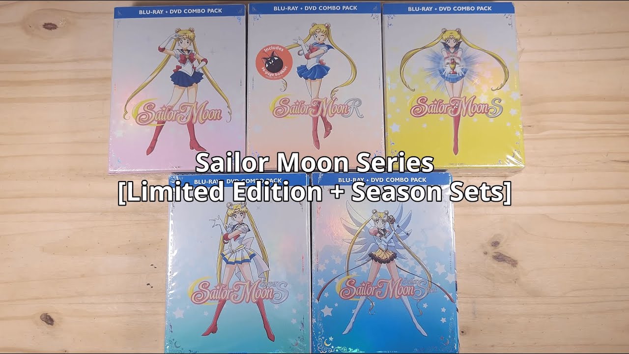 Unboxing Sailor Moon Series [Limited Edition + Season Sets]
