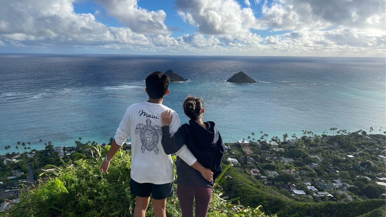 New years hike!!! (Leo and Jenn)