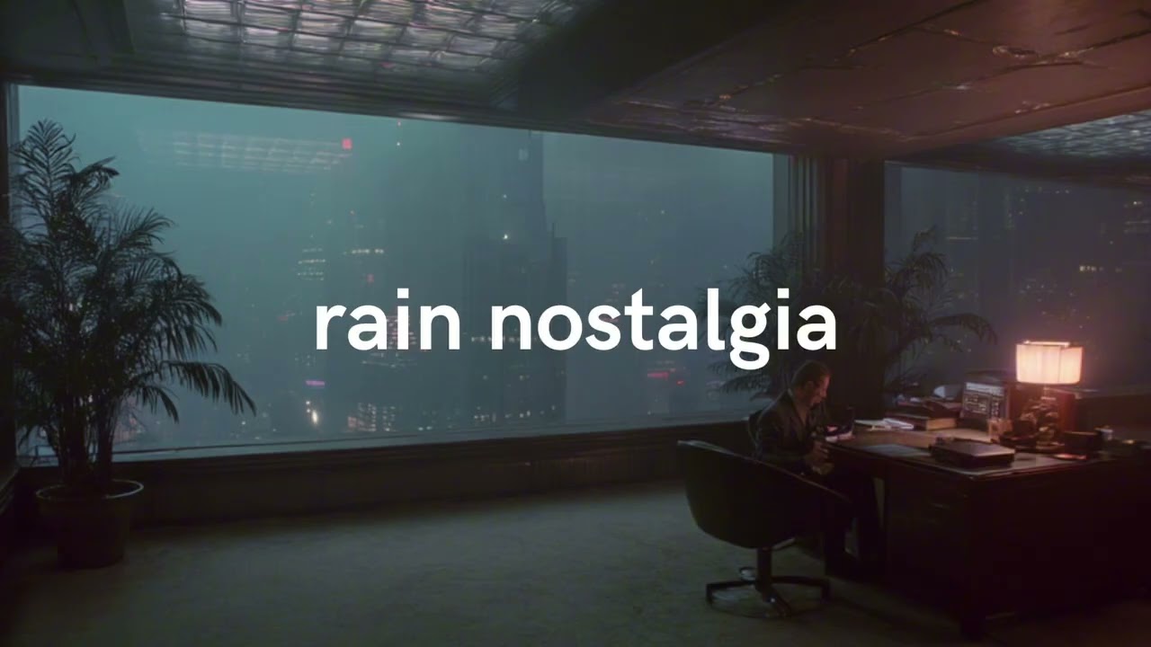 ＲＡＩＮＹ ９０ｓ ＯＦＦＩＣＥ ＡＭＢＩＥＮＴ | Pure Glow Ambient for Late Night Focus