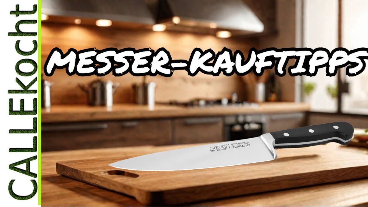 Darum brauchst du unbedingt ein GUTES Messer & worauf du achten musst!