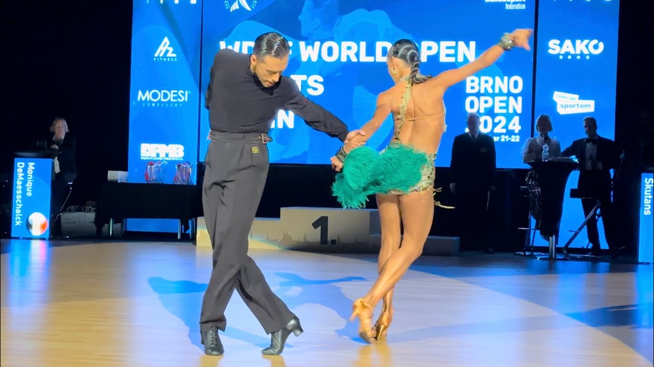 Tomer Zveniatsky - Elizaveta Pustornakova, ISR | World Open in Brno 2024, Final Cha Cha Cha