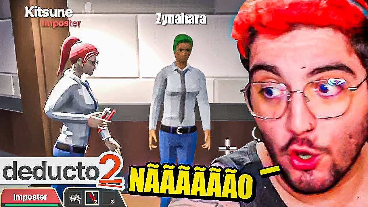 QUASE DEI RAGE depois DISTO ACONTECER sendo IMPOSTOR no DEDUCTO 2