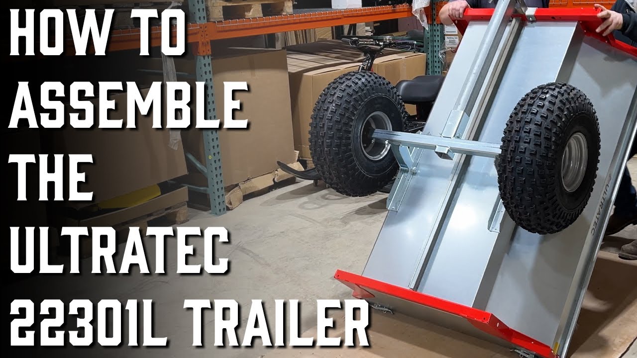 How to Assemble the Ultratec ATV/UTV Lite Trailer 22301L
