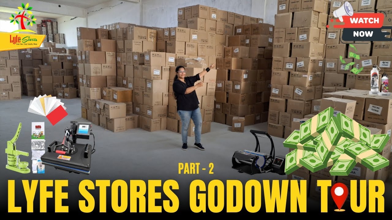 BIGGEST SUBLIMATION GODOWN IN INDIA_PART 2 | MUST WATCH
