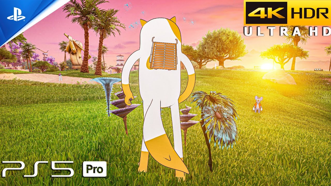 Fortnite (PS5 Pro) 4K 120FPS HDR Gameplay | Skin Cake the Cat (Adventure Time)
