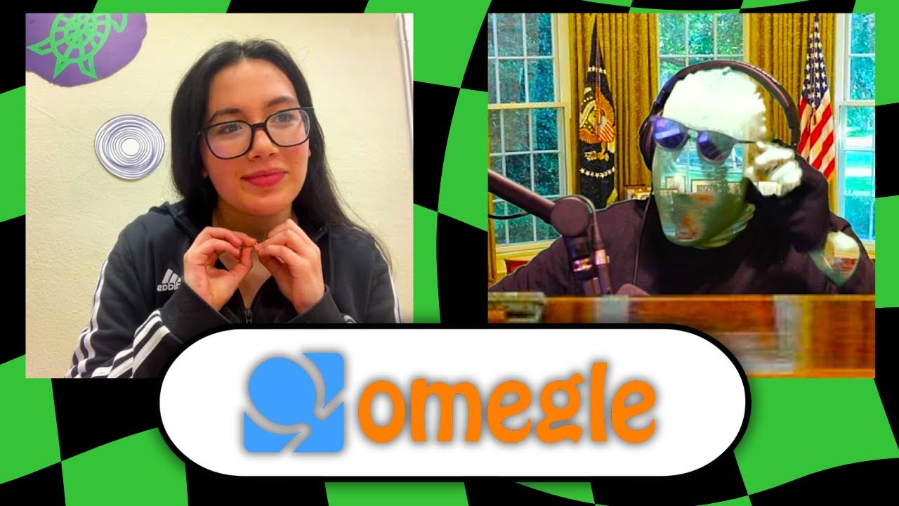 Troleando en OMEGLE desde la CASA BLANCA