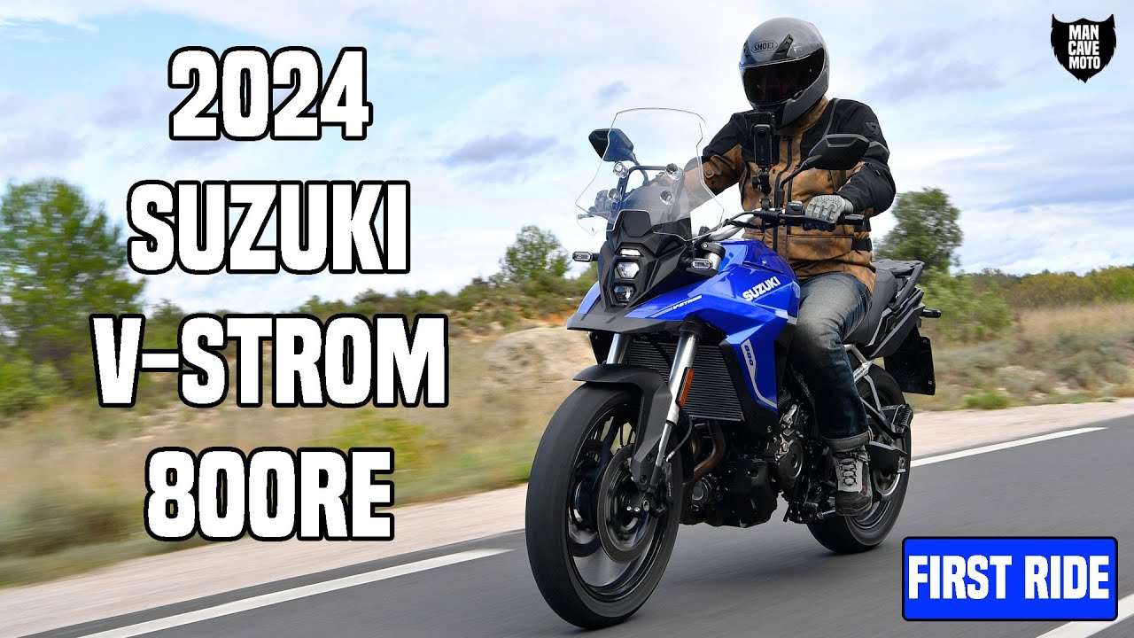 Suzuki V-Strom 800RE 2024 года — новый «Road Explorer» от Suzuki попадает в цель