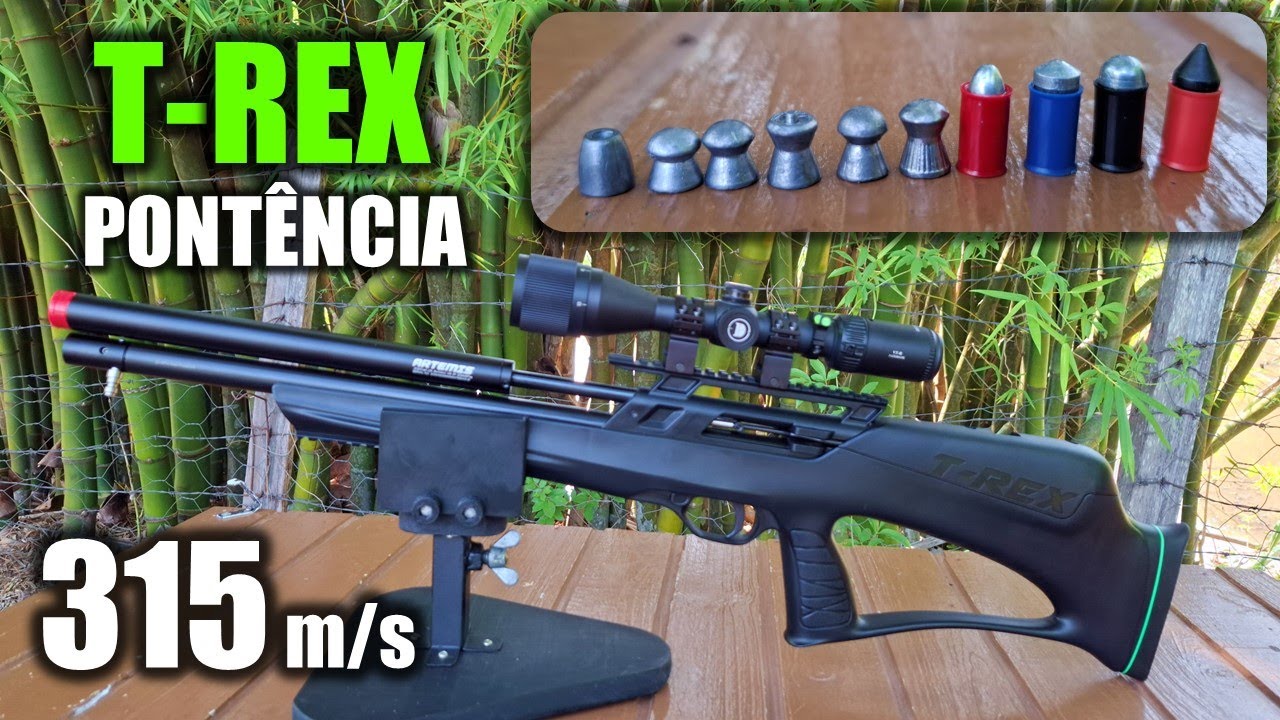 T REX BULLPUP 5.5 - CRONOGRAFAGEM MAIS COMPLETA DO YOUTUBE!