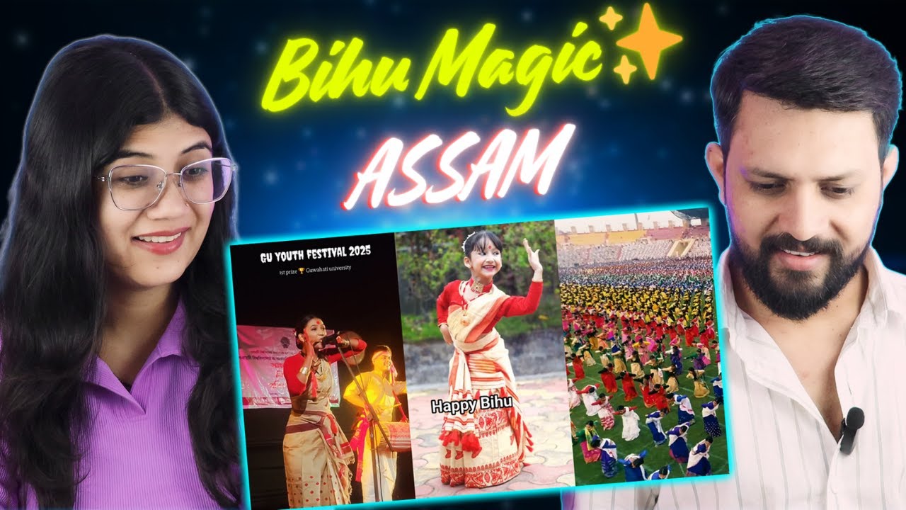 Assam BIHU Festival Reaction | Assamese Bihu Dance & Culture | Full Reaction ❤️🙏