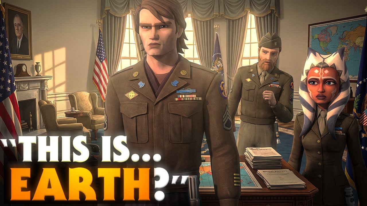 What if Anakin, Obi-Wan, and Ahsoka, Crashed on Earth During World War II