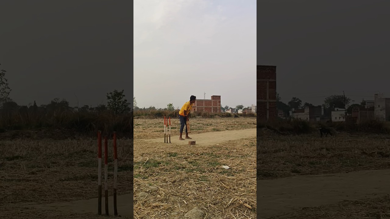 #cricket 😍#cricketvideosshot #funny @bittumaxiicricketvlogs please like and subscribe karo🏏🥰😳