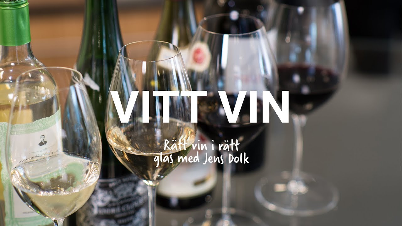 Vitt vin - R&auml;tt vin i r&auml;tt glas med Jens Dolk