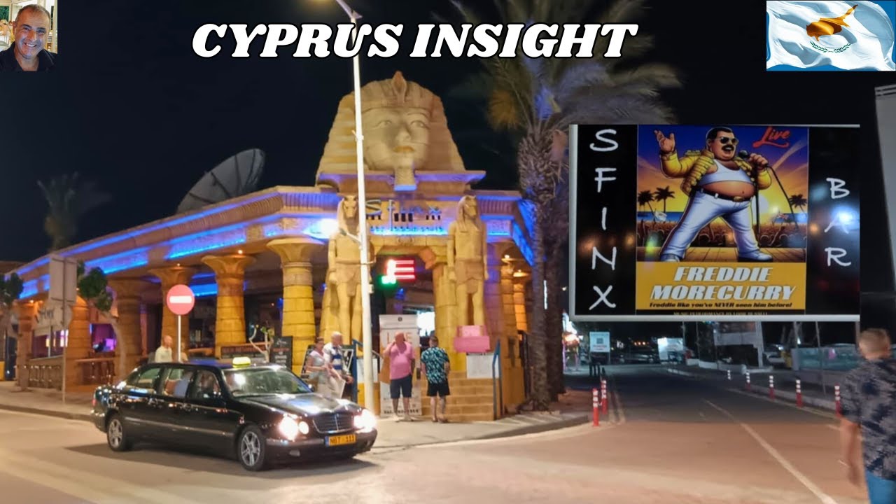 SFINX Bar Entertainment Venue Protaras - Freddie MORECURRY.