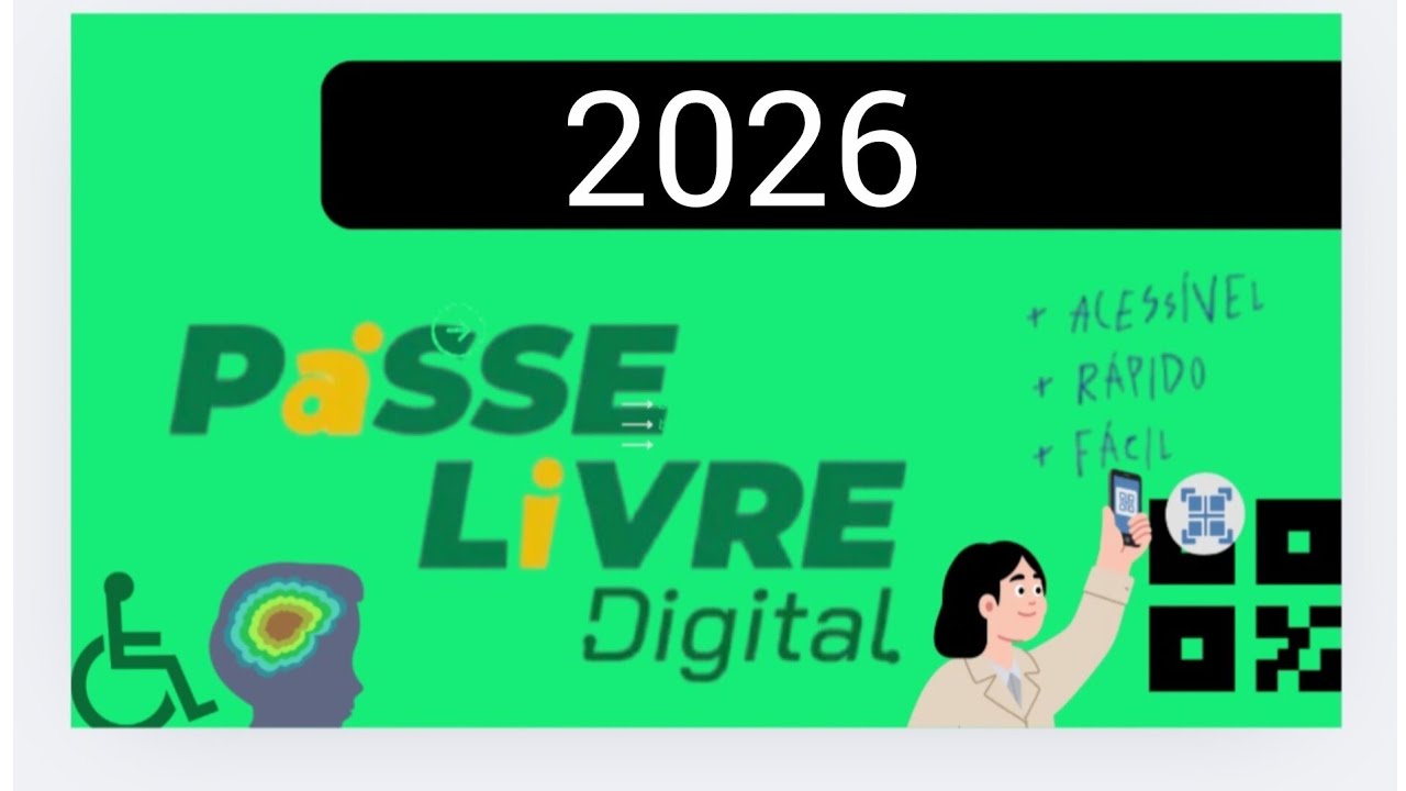✅️PASSE LIVRE 2026 PARA PCD ATUALIZADO! E o Cadastro Inclusão?🤔