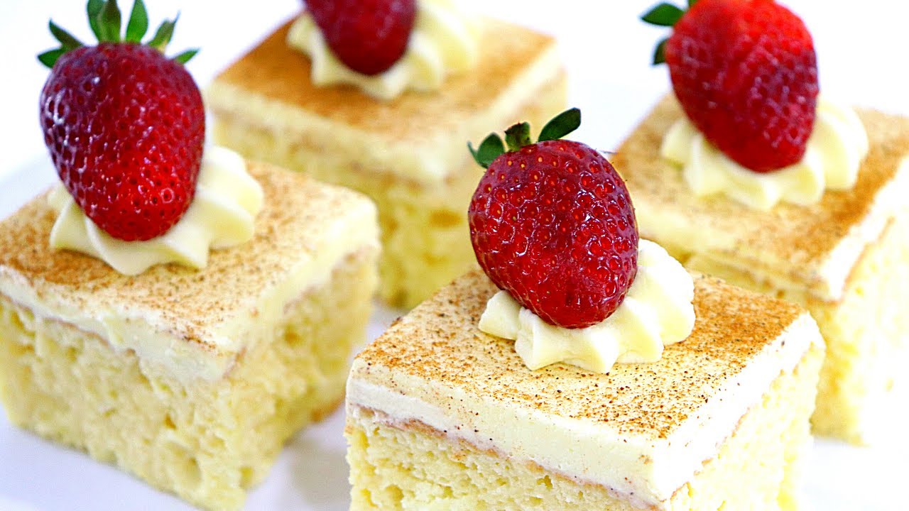 SOAK YOUR CAKE IN MILK! TRES LECHES CAKE RECIPE │ 3 MILK MEXICAN CAKE │ CAKES BY MK