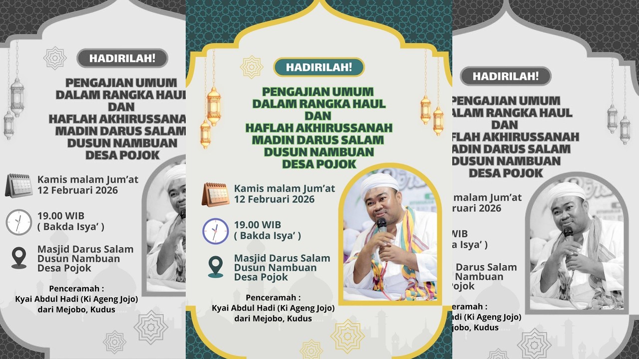 '' HAUL AHLIL KUBUR & HAFLAH AKHIRUSSANAH  MADIN TPQ,MASJID DARUS SALAM