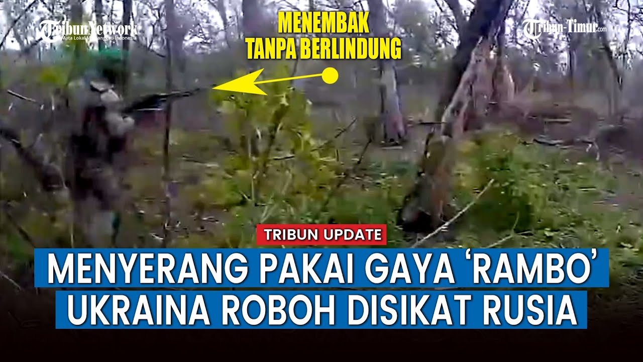 Tentara Ukraina Tertembak dan Langsung Terkapar saat Berusaha Terobos Pertahanan Militer Rusia