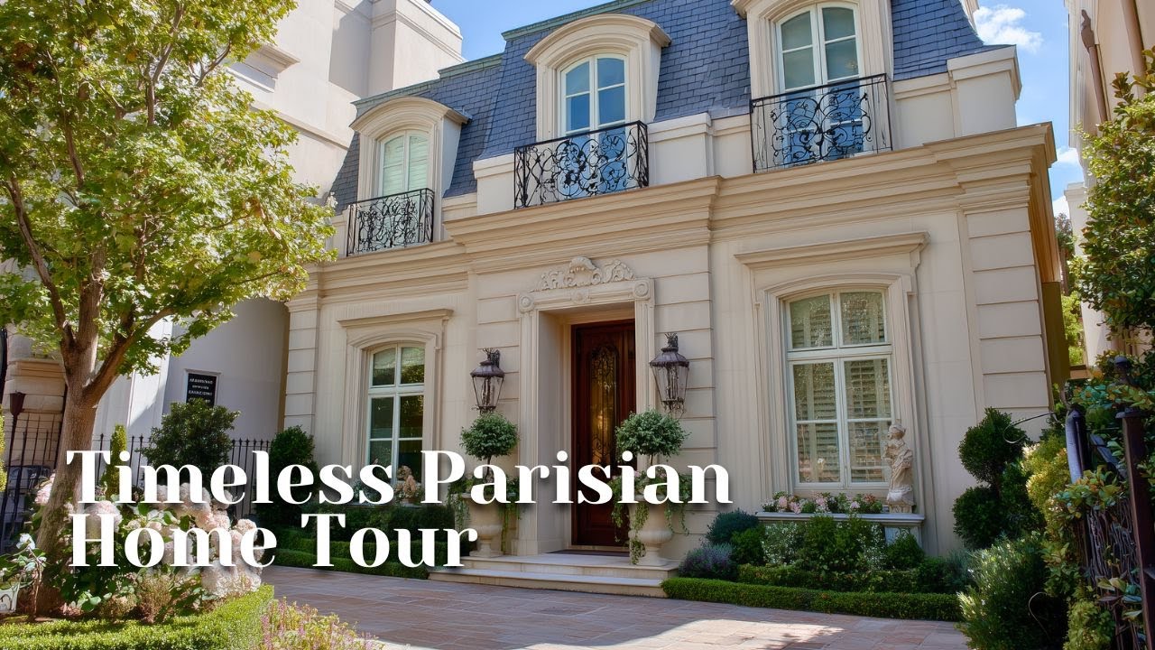 Timeless Parisian Home Tour | Elegant French Interior Design & Chic Decor Ideas