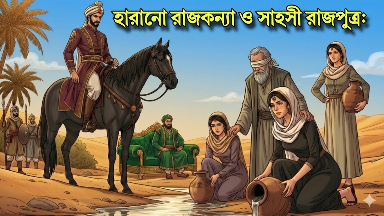 লোভী উজিরের ষড়যন্ত্র ও এক কাঠুরে কন্যার ভাগ্য বদলের গল্প | 