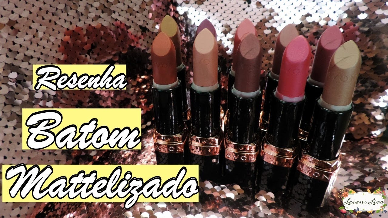 RESENHA: BATOM MATTELIZADO AVON | LAIANE LIRA