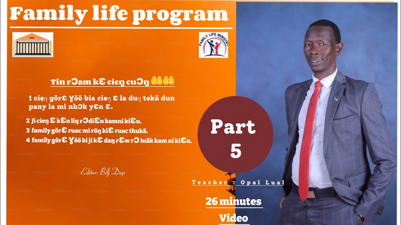 Opal Lual part 05 family Life @SOUNDOFREVIVAL @christiantemplechurchnuerc7548 @bolterthach6976 
