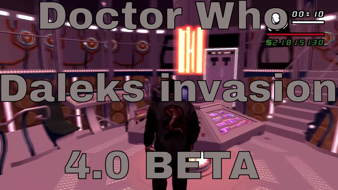 GTA san andreas: Doctor Who MOD pack V4 beta build test