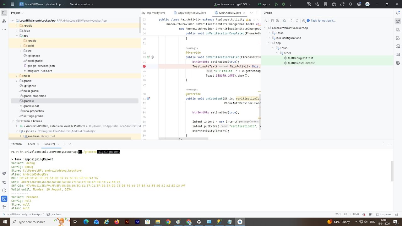 How To Generate SHA1 Key In Android Studio [2026] | 100% Working Method
