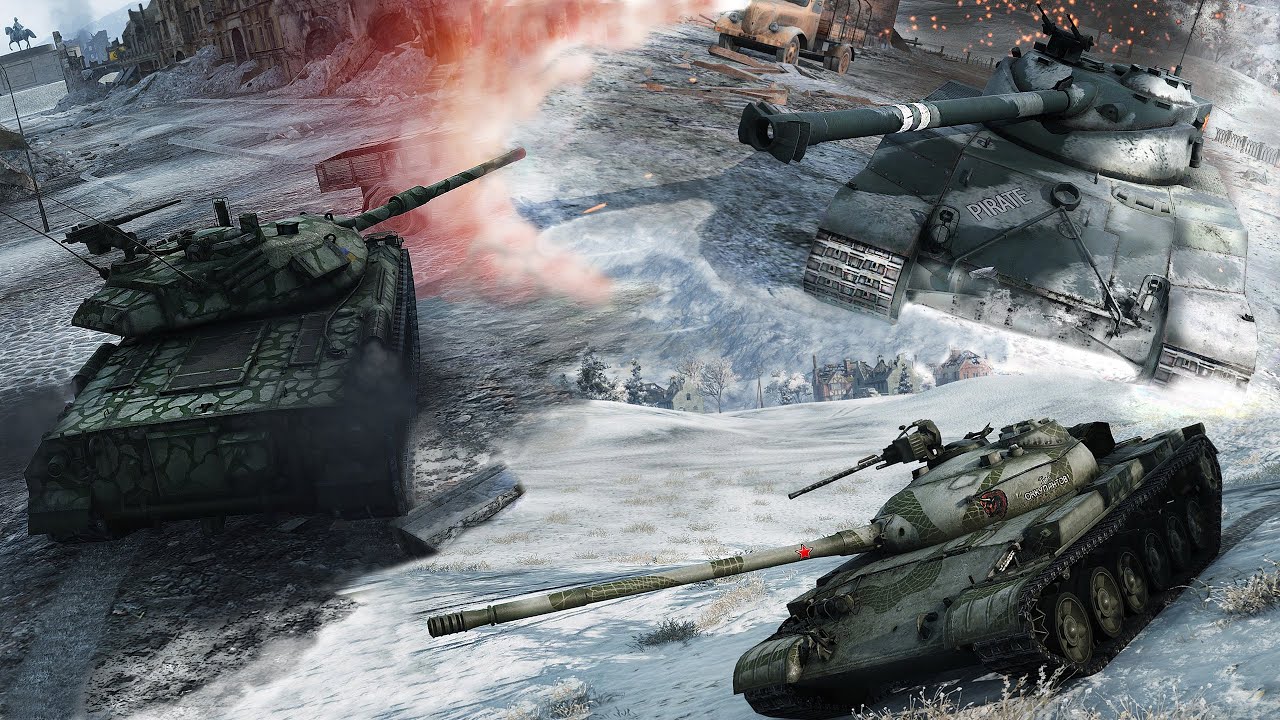 ✔️️✔️️qwazare СО-15. Шах и мат   Bat25t , Object140 , STB-1