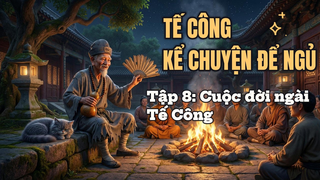 VÌ SAO TẾ CÔNG GIẢ ĐIÊN? | Chuyện Đạo Đời Kể Đêm Khuya | Nghe Để Ngẫm Và Ngủ Bình An