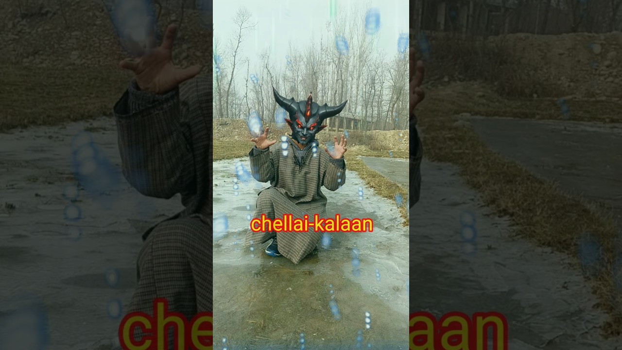 Chillai Kalan In Kashmir, Sees Coldest Days & Nights#kashmir #funny #bhootwala #ghost #starrysmiles