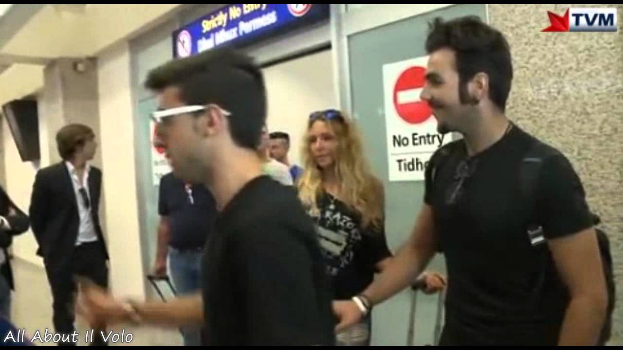 Il Volo lands in Malta, August 28th, 2015 - by TVM