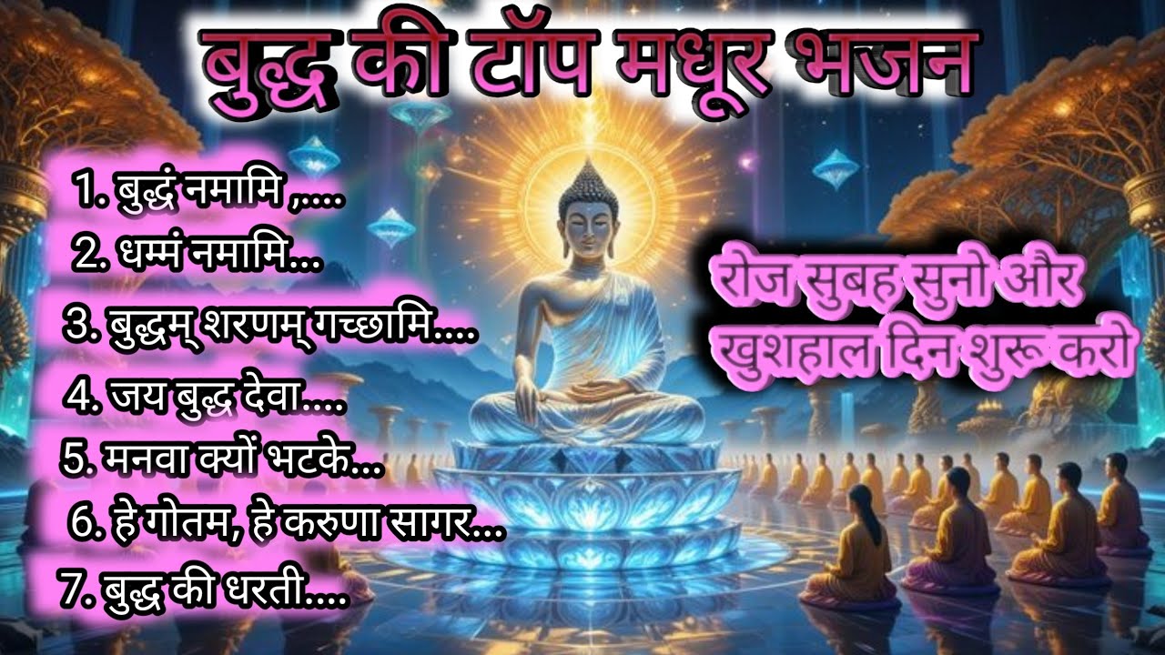 बुद्ध की टॉप मधुर भजन// बुद्ध की आरती// Buddha Bhajan 2026 // @YonghwaMaitreya-BuddhaTV #buddha
