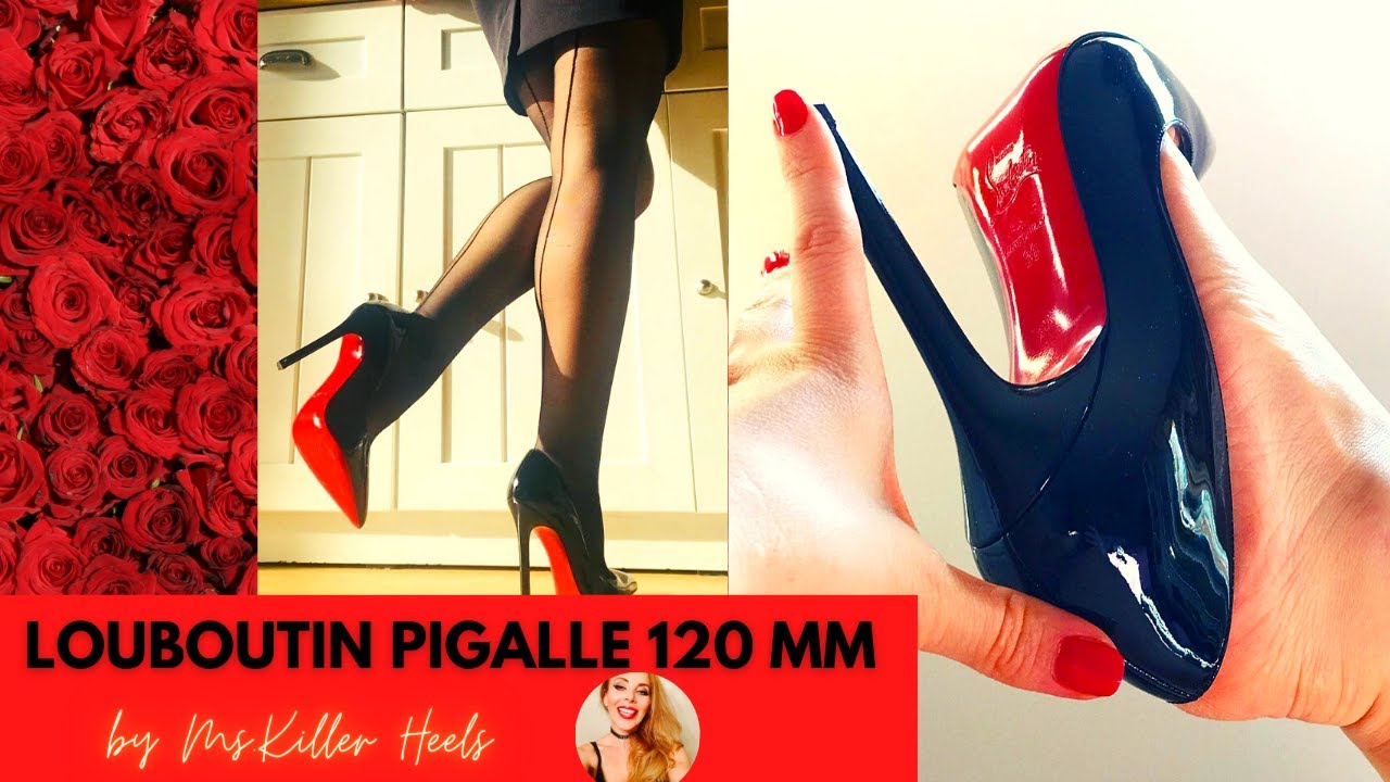 ALL YOU NEED TO KNOW ABOUT LOUBOUTIN PIGALLE 120 mm|HEELS REVIEW, TRY ON & WALKING| MS.KILLER HEELS