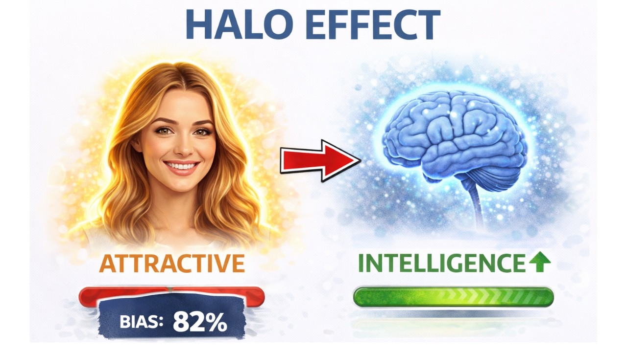 The Halo Effect: Why Attractive People Fool Your Brain