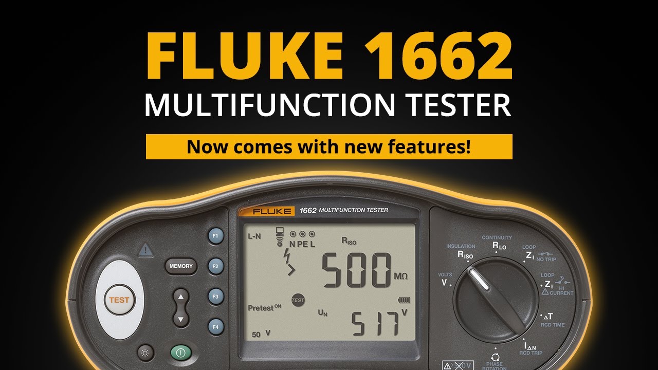 Это ЛУЧШИЙ многофункциональный тестер для электриков? Fluke 1662