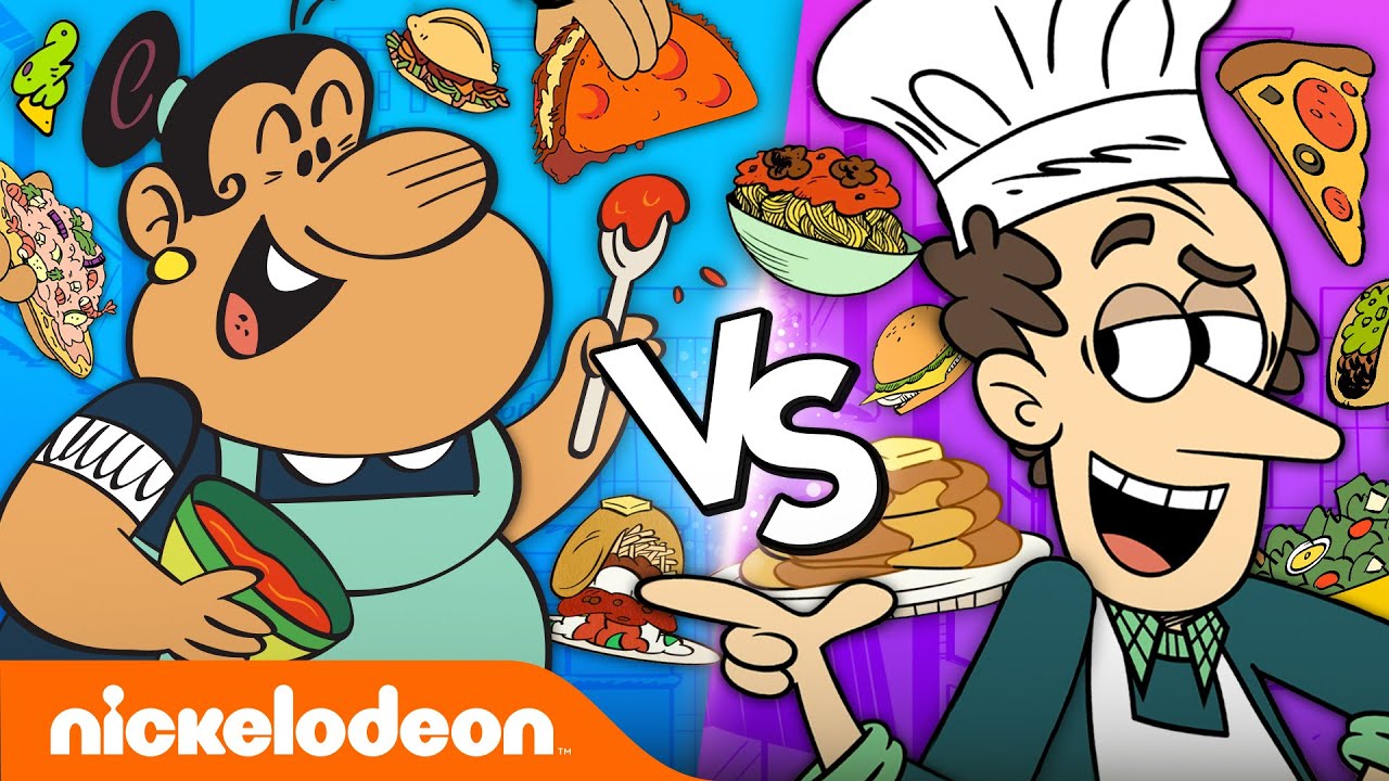 Tastiest Food From The Loud House & Casagrandes 😋 | Nicktoons