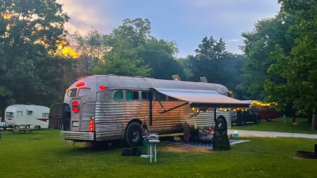 Vintage Camper Rally, Spring Mill State Park, Mitchell, Indiana 2022