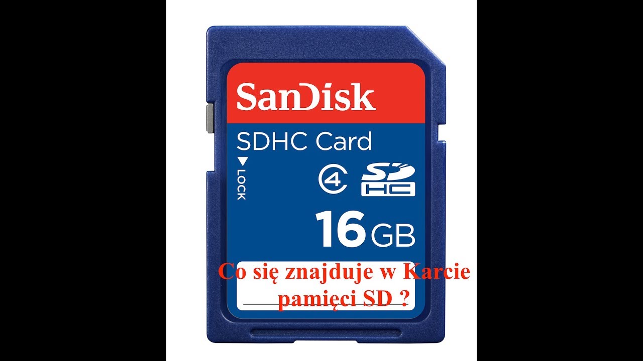 Co się znajduje w Karcie pamięci SD ?