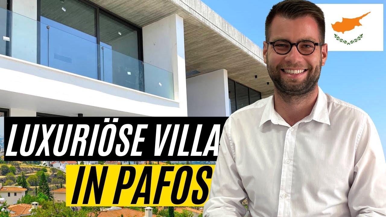 Luxuriöse Villa in Pafos auf Zypern ab sofort zu vermieten.