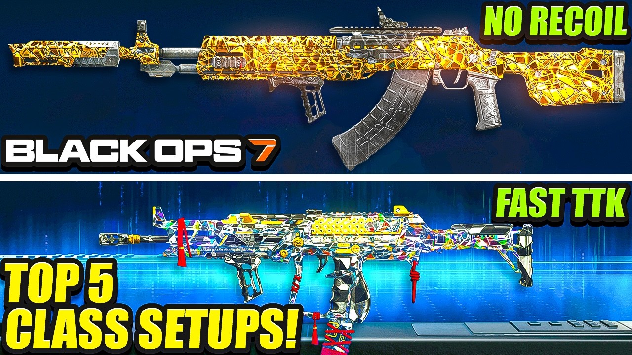 BLACK OPS 7: НОВЫЙ ТОП-5 МЕТА-СБОРОК после ОБНОВЛЕНИЯ! (Лучшие классы BO7) Лучшее оружие BO7