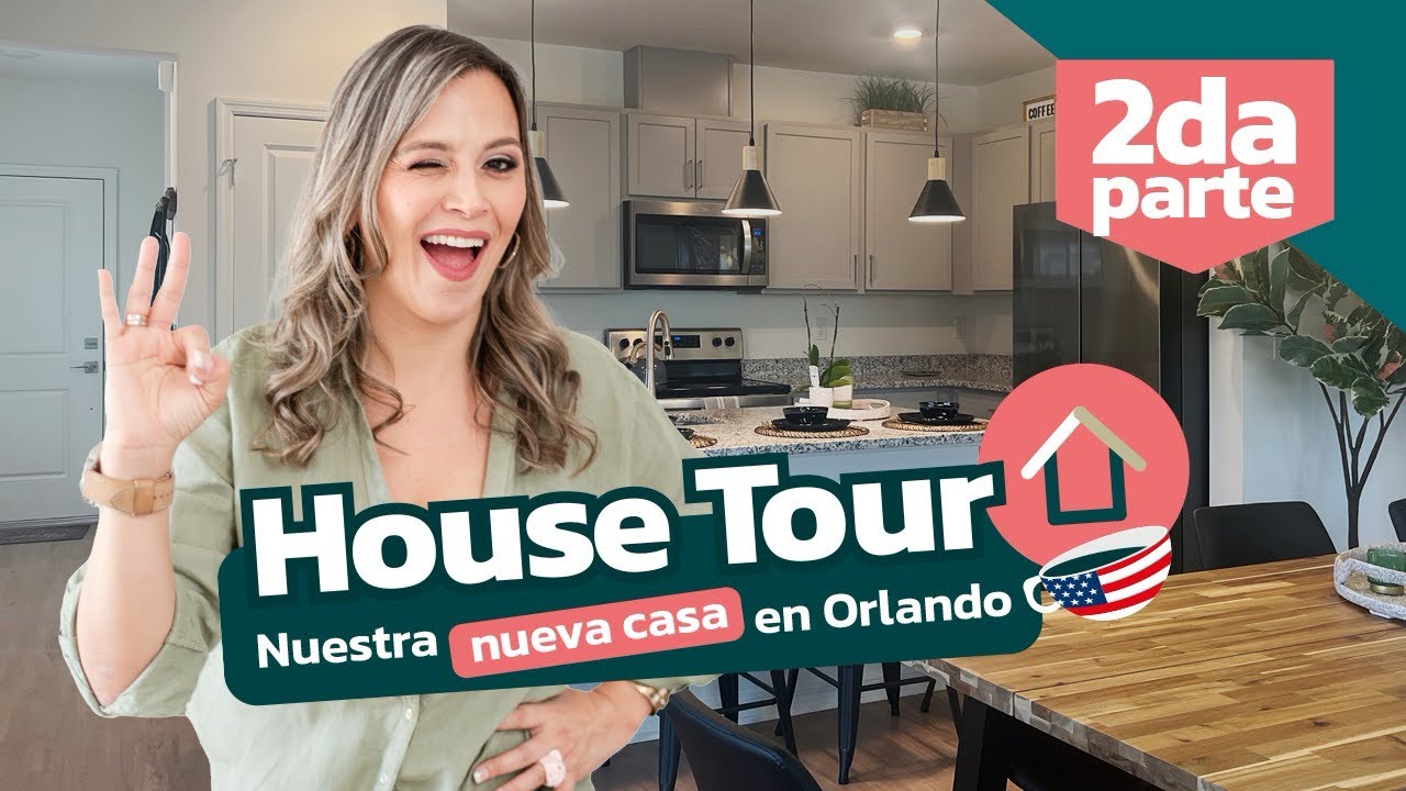 MUD&Aacute;NDOME a Orlando | NUEVA VIDA EN FLORIDA | TOUR por mi CASA nueva en 2024 🇺🇸✨