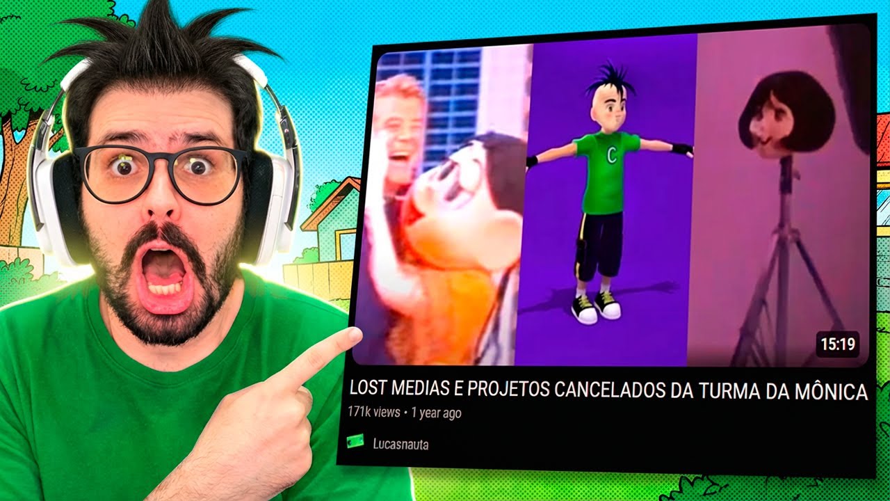 As Lost Medias e Projetos Cancelados da Turma da Mônica (Pai Troll)